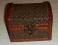 Stara Szkatułka Kuferek Antyk PRL