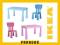 IKEA stolik MAMMUT + krzesełko MAMUT - KOMPLET !!!
