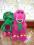 BARNEY 45CM+BABY BOP KOMPLET