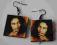 Kolczyki Bob Marley decoupage rasta reggae