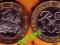 MONAKO /KM-163/ 10 FRANCS 1996 r. Bimetal RRR