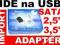 ADAPTER USB ATA KABEL ZEWN. DYSK HDD 2,5 3,5 SATA