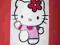 Hello Kitty obraz płótno dla dziecka prezent 40x60