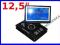 12,5'' DVD telewizja SD USB DiViX + 300 GIER T05