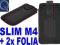 ETUI M4 + 2 x FOLIA i9000 i9001 /3 i9100 DESIRE Z