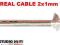 REAL CABLE CAT 100020 Kabel dla wymagających