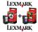 LEXMARK 14 + 15 Komplet _ ORG _ X2650 X2600 X2620