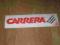 CARRERA Oryginalna Naklejka CARRERA Oryginalna Naklejka