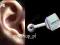 KOLCZYK DO UCHA EAR PIERCING CUBIC AURORA HIT!