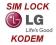 SIMLOCK LG WSZYSTKIE MODELE - KOD PRZED WPŁATĄ