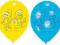 Balony urodzinowe Smerfy - 35 cm - 6 szt Urodziny