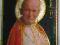 Ikona - bł. Jan Paweł II (zielone tło)
