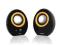 GŁOŚNIKI NATEC 2.0 USB PENGUIN BLACK-YELLOW 6W RMS