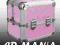 KUFEREK KUFER na KOSMETYKI POJEMNY PINK STYLE 688