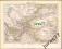 AZJA CENTRALNA mapa z 1897 roku