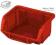 Kuweta pojemnik plastikowy czerwony ECOBOX mini