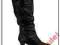 But Damski Kozak Czarny 11647-39