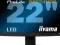iiyama22'' LED ProLite B2274HDS-B1 DVI/HDMI/Piv