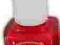 CZERWONY Lakier do paznokci z keratyną pod crackle