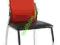 PROMOCJA!!! Krzesło metalowe H-238 czerwono-czarne