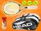 TENIS Rakieta HEAD Nano Ti. + 3 PIŁKI + TORBA