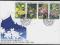 Tajlandia Thailand FDC 1985 St.okol. Kwiaty Flora