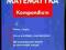 MATEMATYKA KOMPENDIUM,ZAMIAST KOREPETYCJI