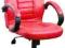FOTEL BIUROWY CZERWONY NAJTANIEJ
