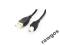 KABEL USB 2.0 DO DRUKARKI SKANERA  1,8m NIKLOWANY