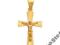 Złoty krzyżyk pr.585 - chrzest,komunia sklep Waw