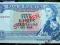 Bank of Mauritius 5 Rupees - Specimen Note - UNC