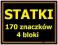 STATKI - zestaw 170 znaczków i 4 bloków #11