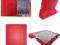 Czerwone etui do ipad 2 smart cover
