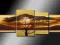 ARTMI obraz 4 obrazy bonsai afryka zachód 140x60cm