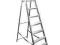 drabiny: drabina aluminiowa 7 stopniowa