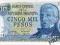 Argentyna 5000 Pesos 1977