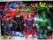 ZESTAW 4 FIGUREK BATMAN SPIDERMAN SUPERMAN HULK