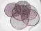 Siatki do pizzy 36 cm, 360 mm 6 szt.