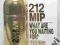 212 MIP 80ml eau de perfum Karolina OstatnieSztuki