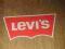 LEVIS JEANS Oryginalna naklejka z dawnych lat