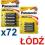 72 x BATERIA PANASONIC AAA / LR03 LR3 ALKALICZNA