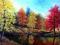 WarAn-a  JESIEŃ  pejzaż boki zamalowane 40 x 60