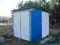 kontener stalowy  ocieplany 2x2.3m z oknem OKAZJA