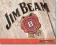 Jim Beam metalowy plakat vintage retro wystrój pub