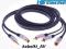 KABEL KOMP-TV GW. KOLORU (SVHS+m.JACK/3xRCA) 2,5m