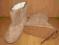 kozaczki zimowe botki beż camel r. 27 dł. 17 cm