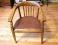 fotel do biura, dębowy ANTYK "THONET"
