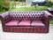 Skórzana pikowana sofa,kanapa Chesterfield.Skóra