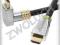 PROWIRE HDMI kątowy 1,5m 1.4 3D VIVANCO 28394