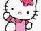 24 Hello Kitty wzor haft krzyzykowy liczony HIT